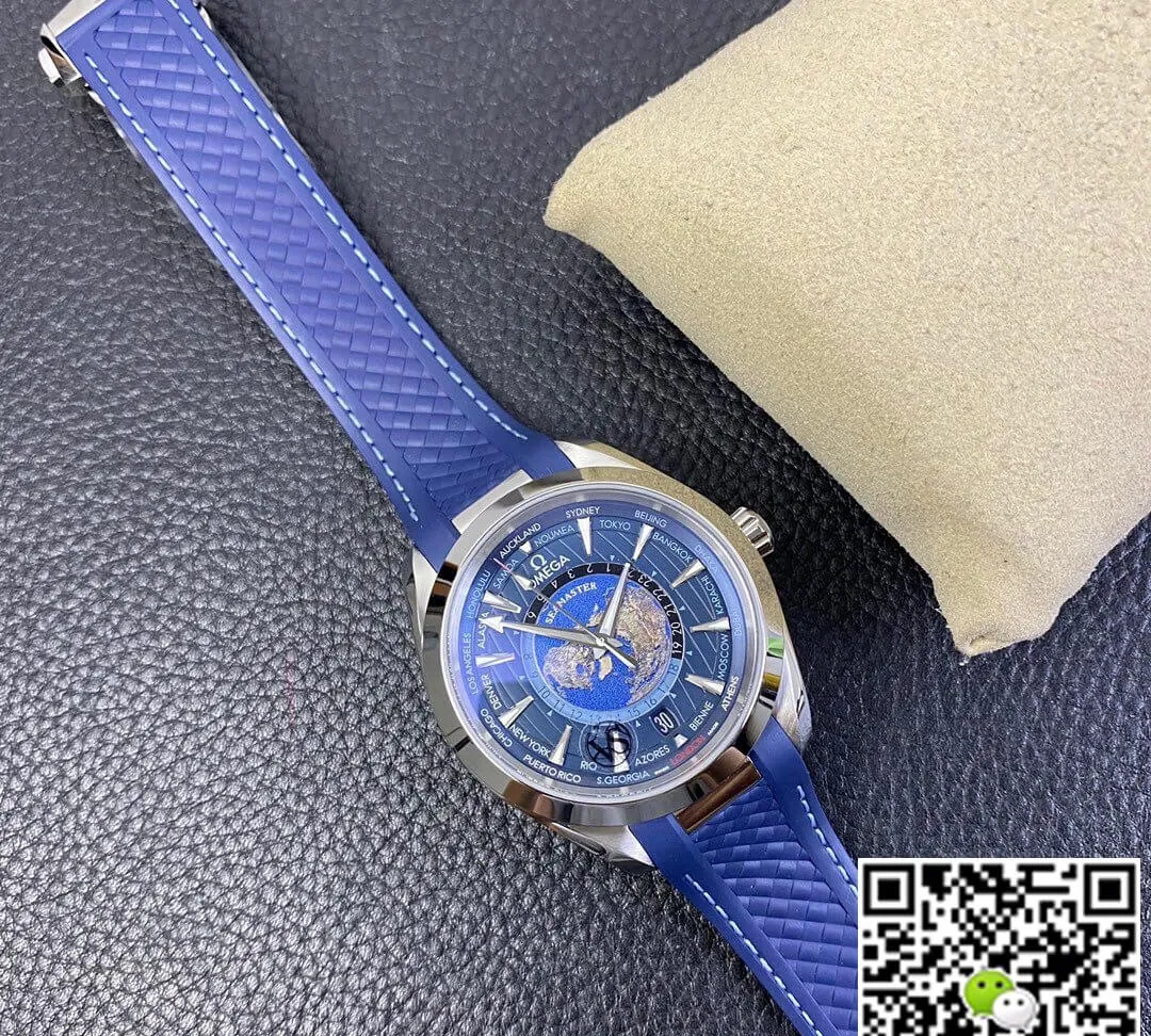 Omega Seamaster 220.12.43.22.03.001 VS Factory 1:1 Best Edition Replica Watch Blue Dial Swiss ETA8938